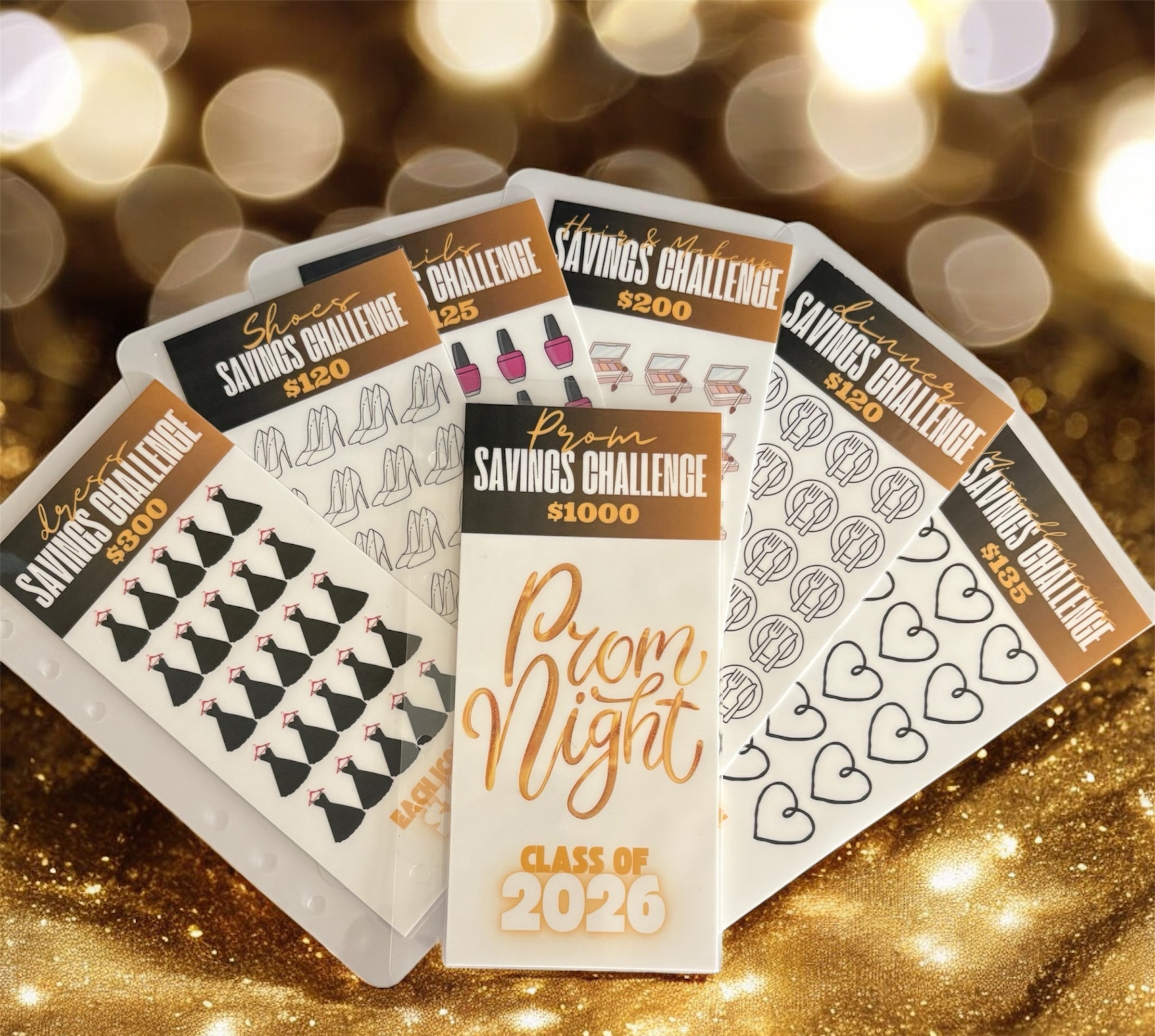 *Pre-Order: GENERAL PROM Savings Challenge (Envelopes Only / No Binder)