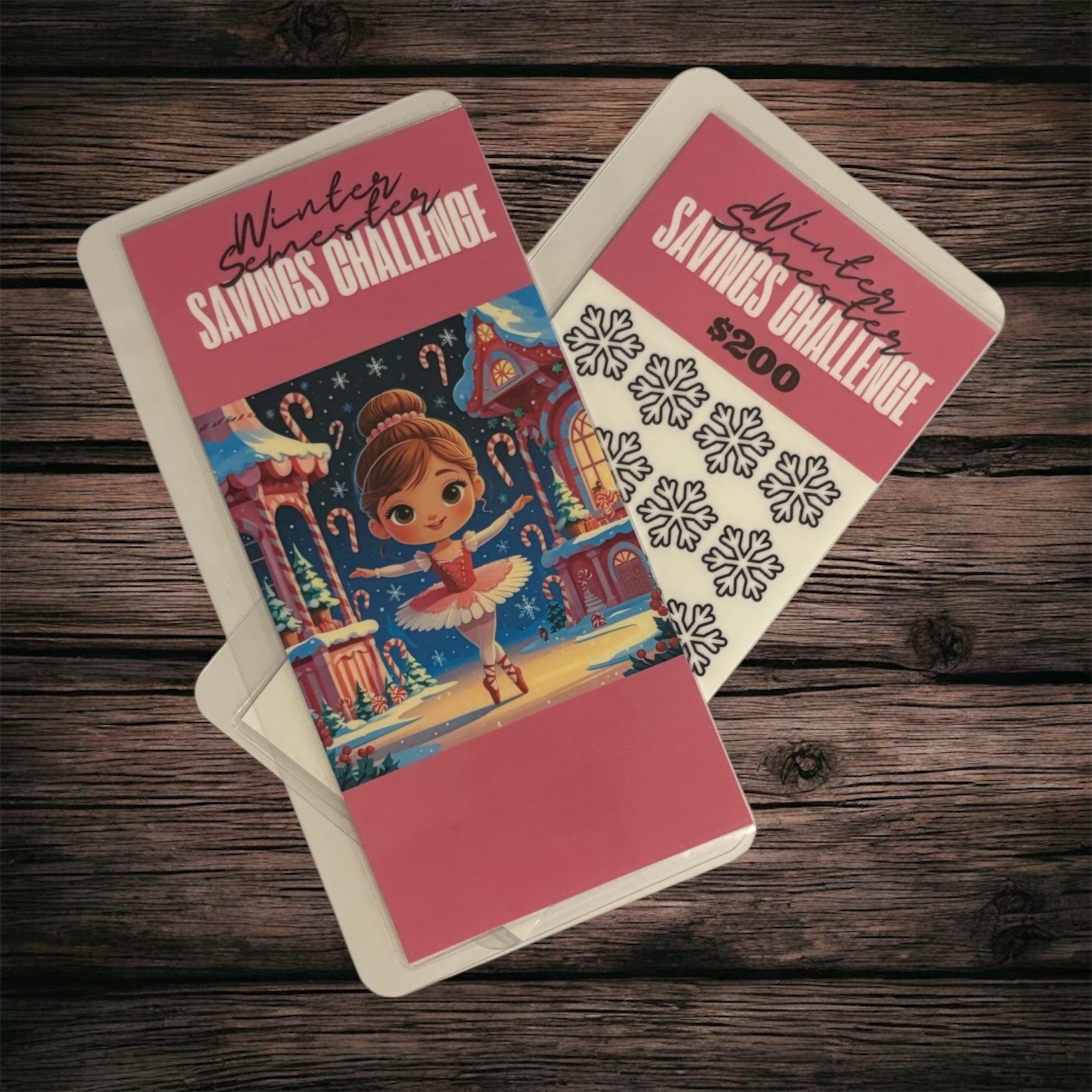 *Pre-Order: BALLERINA Savings Challenge - Seasons (Envelopes Only / No Binder)