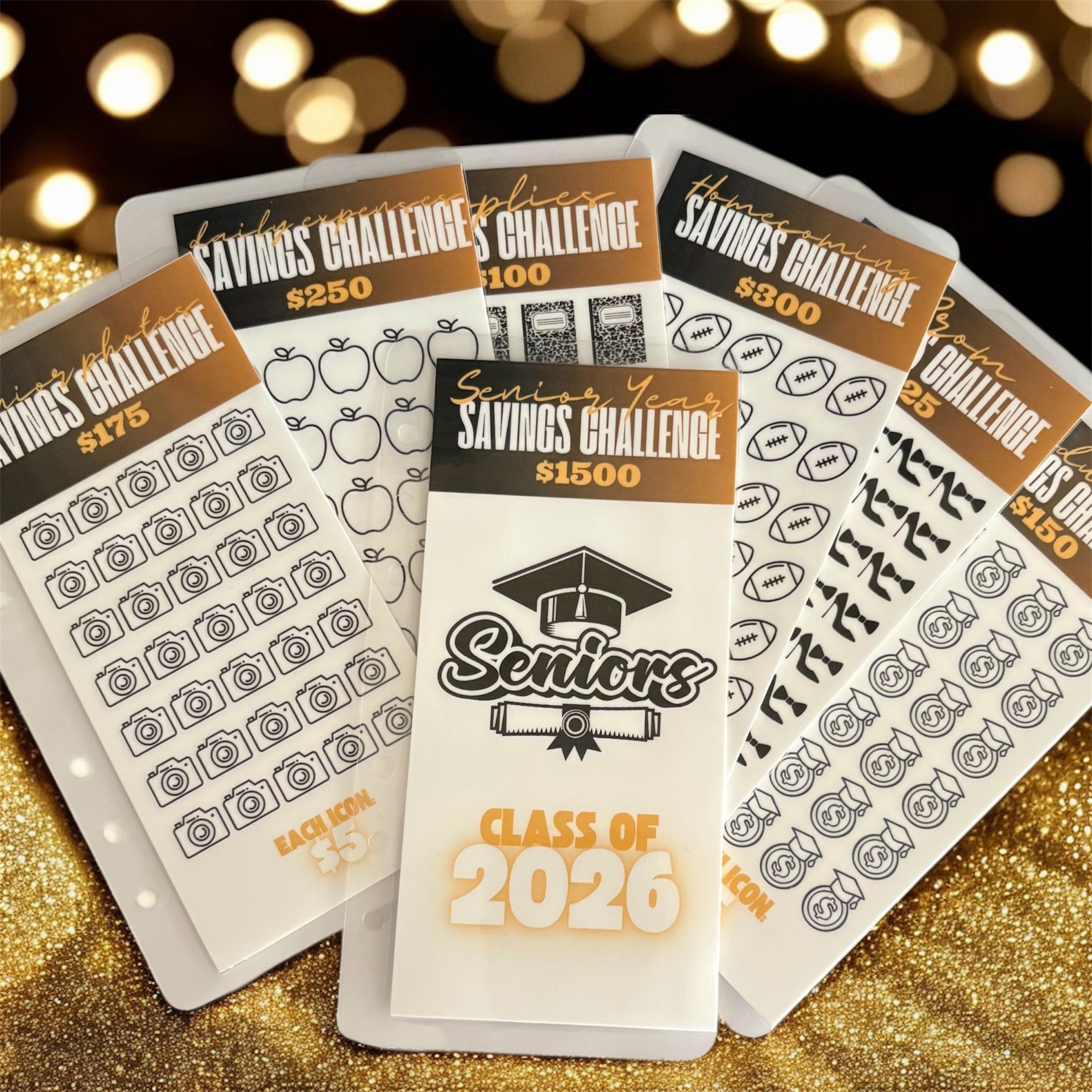 *Pre-Order: GENERAL SENIOR YEAR Savings Challenge (Envelopes Only / No Binder)