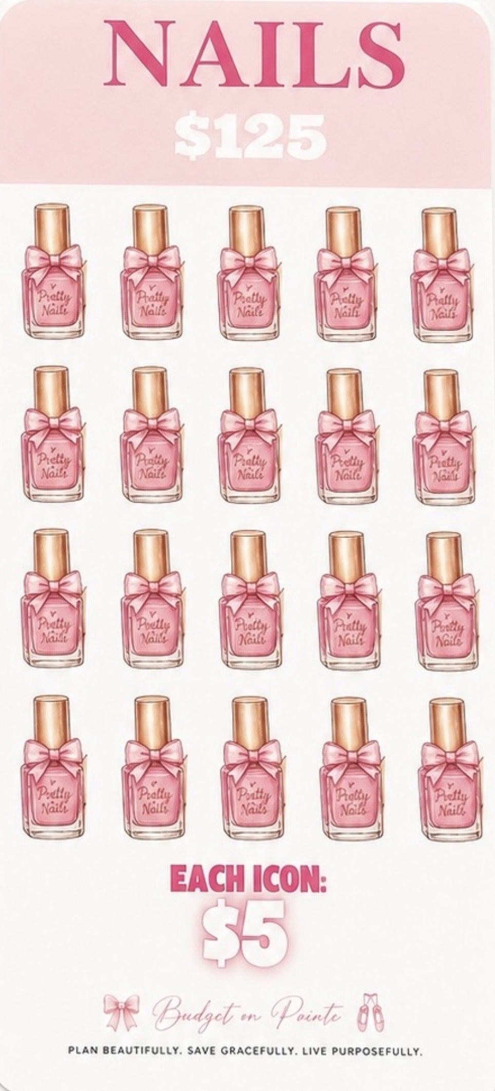 Prom Nails Savings Challenge