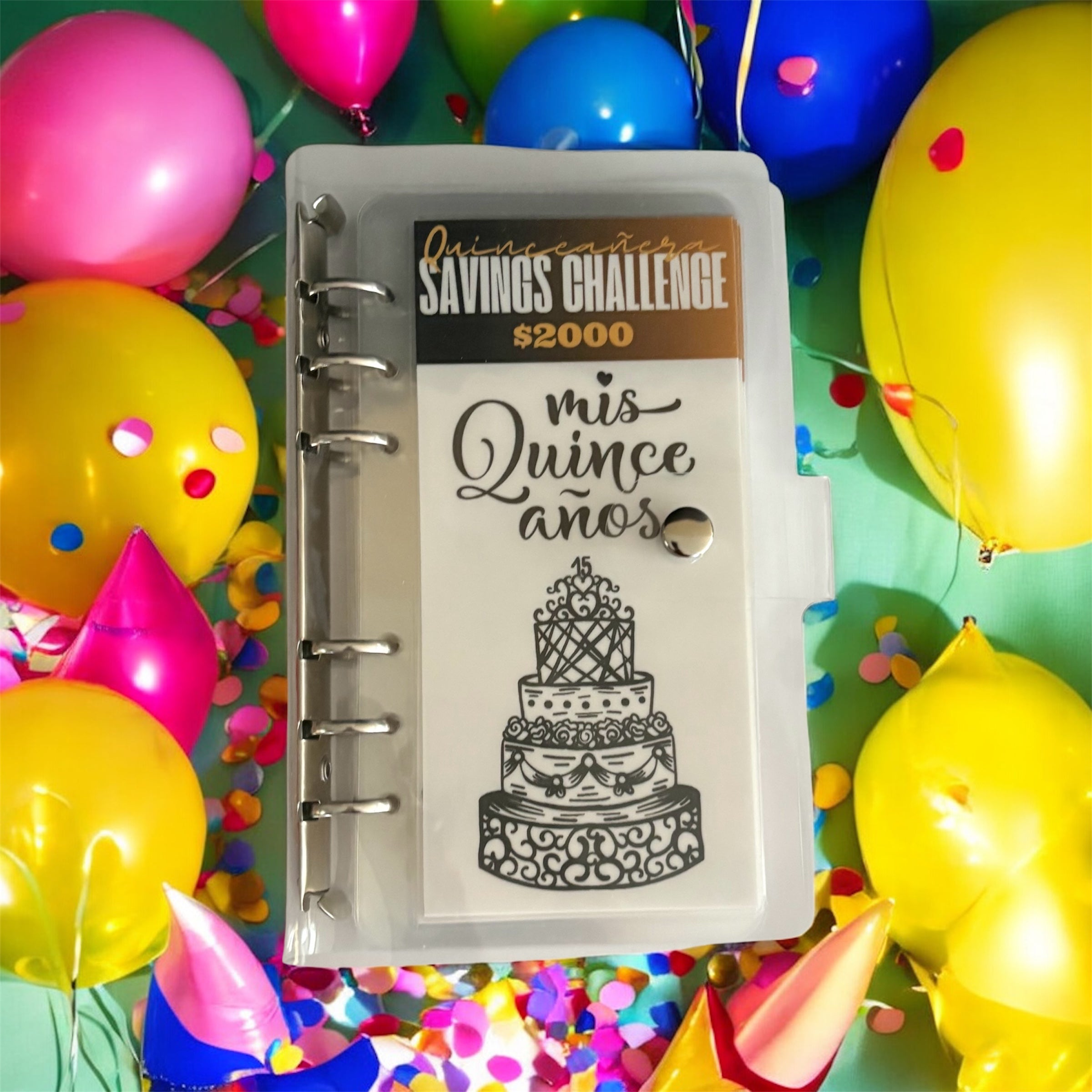 *Pre-Order: QUINCEANERA Savings Challenge (with Binder)