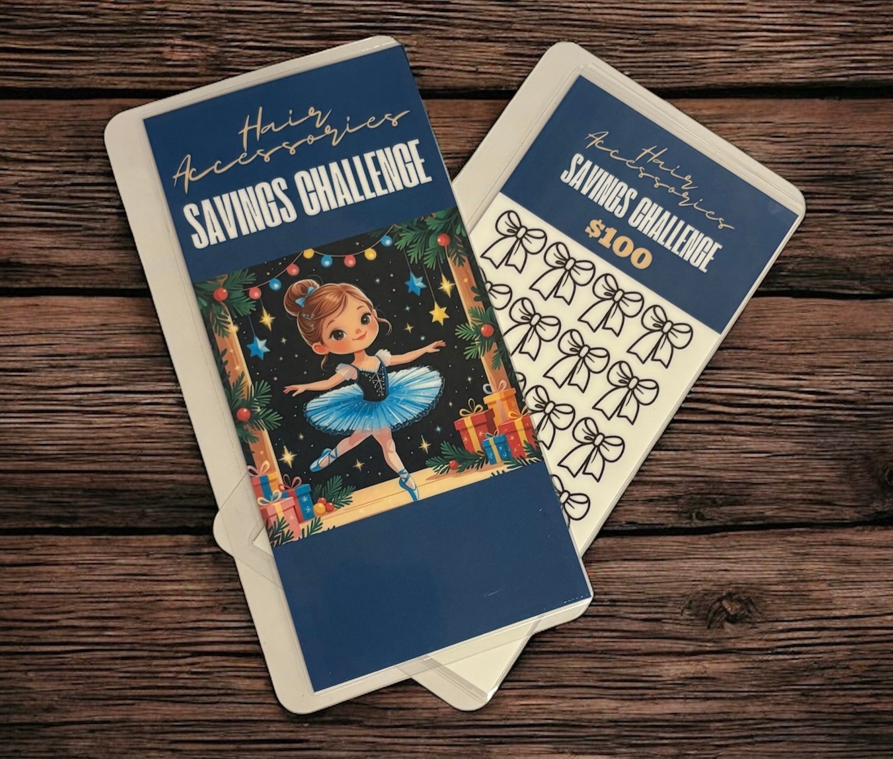 *Pre-Order: BALLERINA Savings Challenge - Hair Accessories  (Envelopes Only / No Binder)