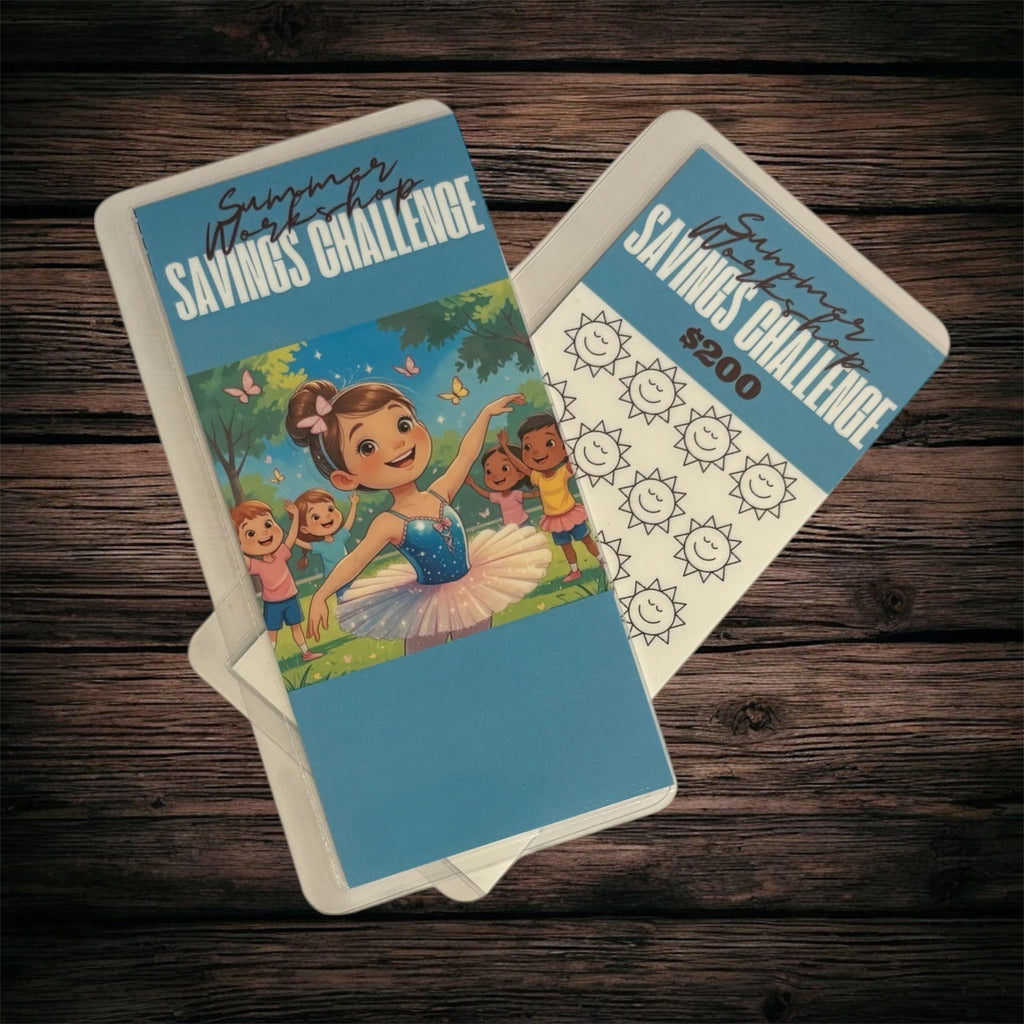 *Pre-Order: BALLERINA Savings Challenge - Seasons (Envelopes Only / No Binder)