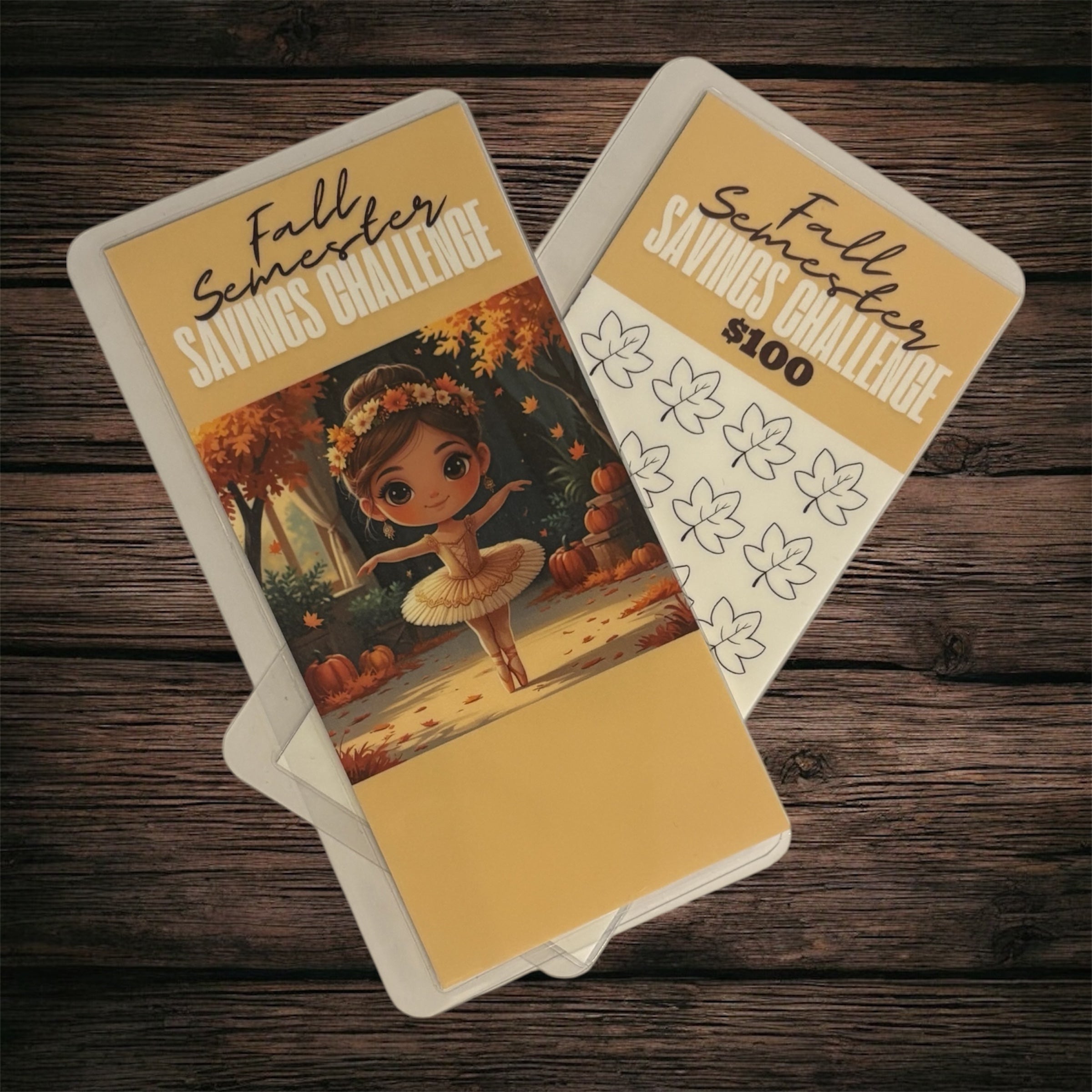 *Pre-Order: BALLERINA Savings Challenge - Seasons (Envelopes Only / No Binder)