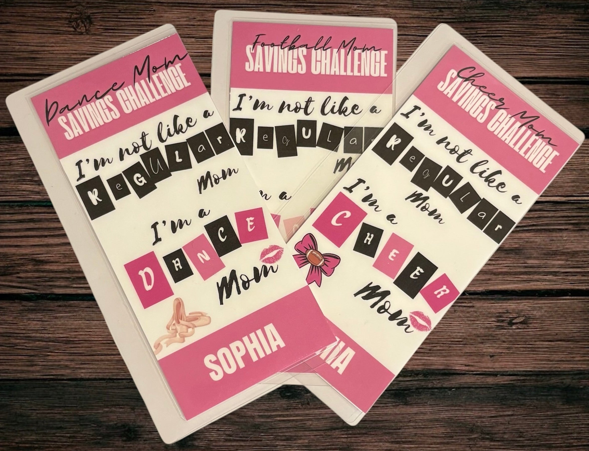 *Pre-Order: CUSTOM I’m not like a regular mom Savings Challenge (with ONE binder)